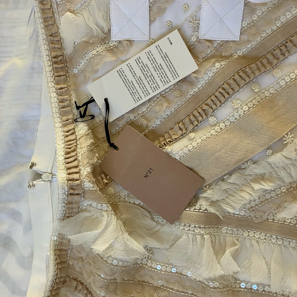 No 21 Numero Ventuno embellished skirt - Picture 5 of 12